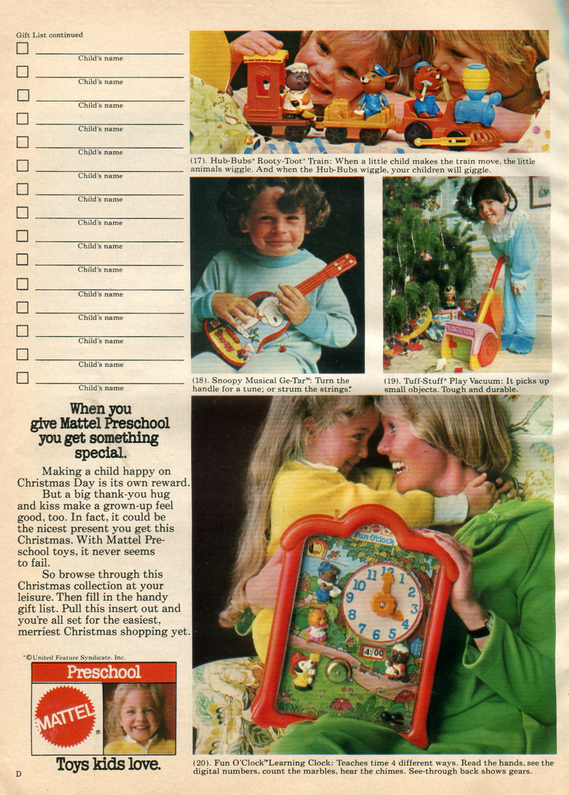 Illustration for article titled 12 Days of Christmas Presents Past:Â Adorable Toddlers Love a 'Tuff Stuff' Doll Stroller